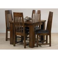 Mark Webster Kember Acacia Dining Set - Flip Top with 4 Chairs
