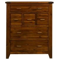 mark webster kember acacia chest of drawer 6 drawer
