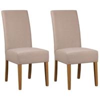 Mark Webster Parason Stone Fabric Dining Chair - FR18604 (Pair)