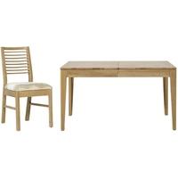 Mark Webster Ava Oak Dining Set - Small Extending with 4 Chairs
