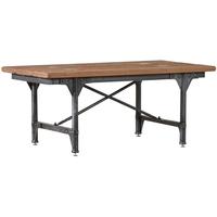 Mark Webster Brunel Coffee Table with Cross Metal Frame
