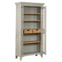 mark webster bordeaux painted glazed display unit