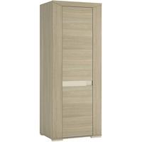 Madras Champagne Melamine Wardrobe - Tall Narrow 1 Door