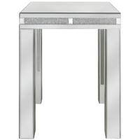 Madison Diamond Mirrored End Table