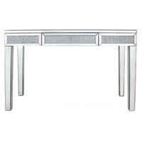 madison diamond mirrored console table