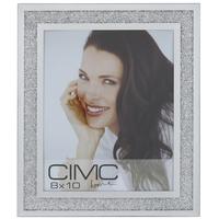 Madison Diamond Mirrored Silver Photo Frame (8 x 10)