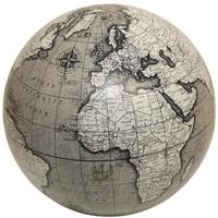 Mandarin Snakeskin Grey Globe Decoration