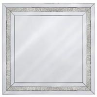 Madison Diamond Antique and Clear Wall Mirror