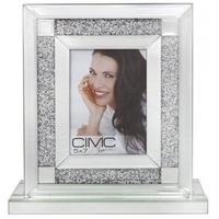 Madison Diamond Mirrored Box Photo Frame