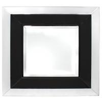 Manama Black and Clear Wall Mirror - Large