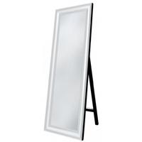 manama white floor mirror