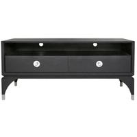 Mandarin Snakeskin Black Entertainment Unit (Set of 2)