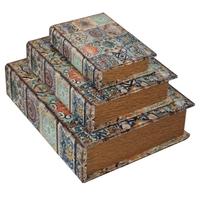 Mandala Tile Book Boxes (Set of 3)