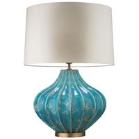 Mallory Turquoise Table Lamp