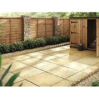 Marshalls Pendle Riven Buff 600 x 600 x 38mm Utility Paving Slab