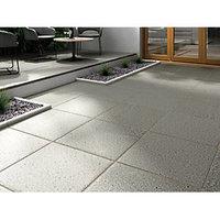 marshalls argent coarse dark grey 600 x 600 x 38mm paving slab