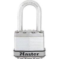 Master Lock Excell M1EURDLF Long Shackle Laminated Steel Padlock 45mm