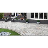 marshalls sawn versuro smooth silver 275 x 275 x 22mm paving slab pack ...