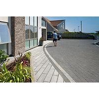 marshalls granite eclipse textured dark grey paving patio pack 179 m2