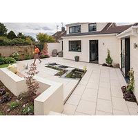 marshalls symphony smooth barley paving patio pack 1616 m2