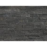 Marshalls Stoneface Drystack Corner Nero Quartzite Walling Pack - 2.89 m2