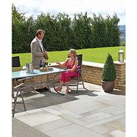 Marshalls Fairstone Sawn Versuro Smooth Antique Silver 845 x 140 x 22mm Linear Paving Slab - Pack of 100
