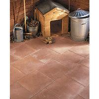 marshalls richmond textured red 450 x 450 x 32mm paving slab pack of 6 ...