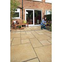 marshalls regent riven buff 600 x 600 x 38mm paving slab pack of 30