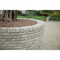 marshalls natural stone textured silver birch 220x100x65 tumbled walli ...