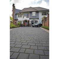 marshalls drivesys split stone textured basalt block paving driveway p ...