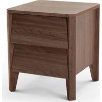 Mara Bedside Table, Walnut