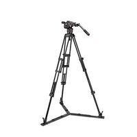 manfrotto nitrotech n8 and 546gb twin leg tripod with ground spreader