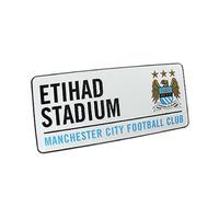 Manchester City FC Etihad Stadium Street Sign