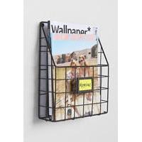 Magazine Wall Rack, BROWN