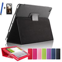 Magnetic Auto Wake Up Sleep Flip Litchi Leather Case For ipad Air Cover Tablet With Free Screen Protector Pen