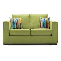 maya fabric 2 seater sofa olive