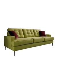 Margo 4 Seater Sofa, Rowan Dark Green