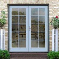 Made to Order Exterior 10 Pane Door Pair - Fit Your Own Glass