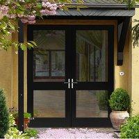 Made to Order External Pattern 2XGG Door Pair with Toughened Double Glazing