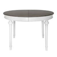 Maison Round Extending Dining Table Cool Grey