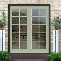 Made to Order Exterior 10 Pane Door Pair - Toughened Double Glazing