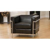 Manhattan armchair black