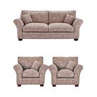Mayfair Three Seater Sofa and Two Chairs