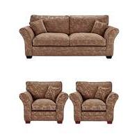 Mayfair Three Seater Sofa and Two Chairs