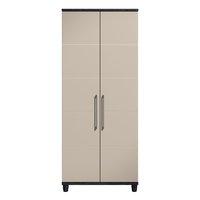 marlena 2 door wardrobe black and pale grey