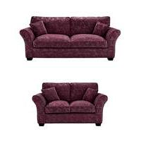 mayfair three seater and two seater sofa