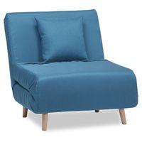 Macy Fabric Chair Bed Teal