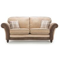 Marquis Fabric Standard Back 3 Seater Sofa Beige