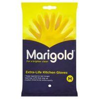 Marigold Medium Kitchen & Household Rubber Gloves Of 1