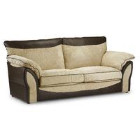 malta 3 seater sofa malta 3 seater mink and brown